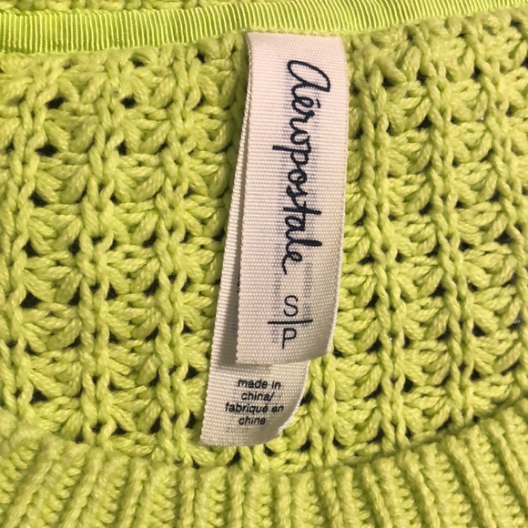 Bright colored knit sweater size small - Picture 5 of 6